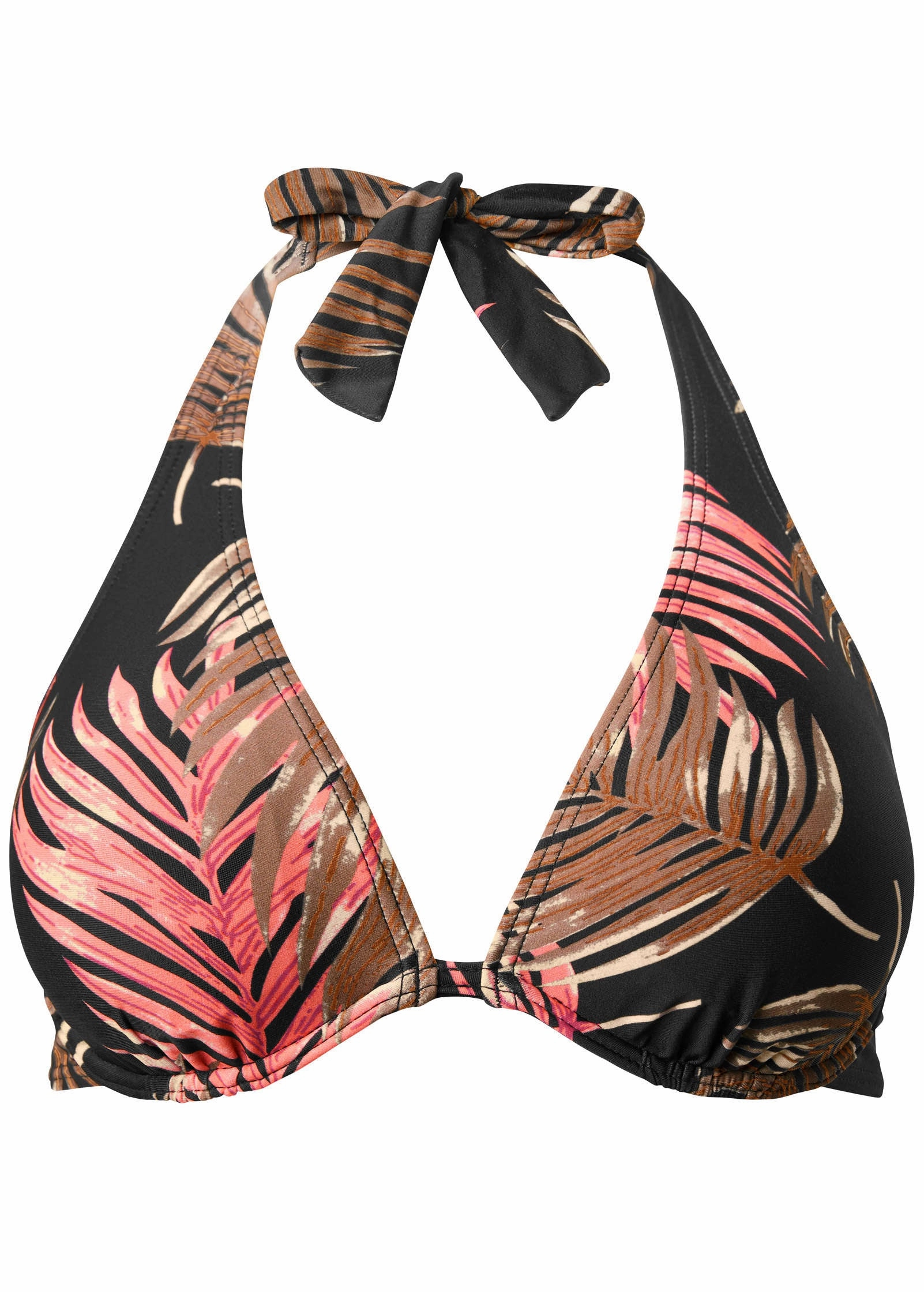 Underwire Halter Top - Mystic Palm