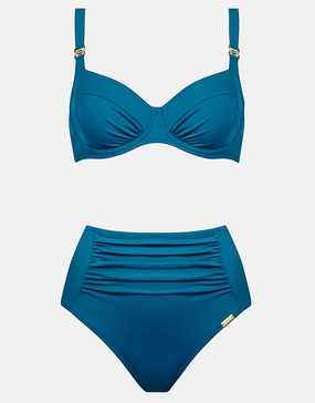 Uni Underwired Bikini Set - Ocean Blue