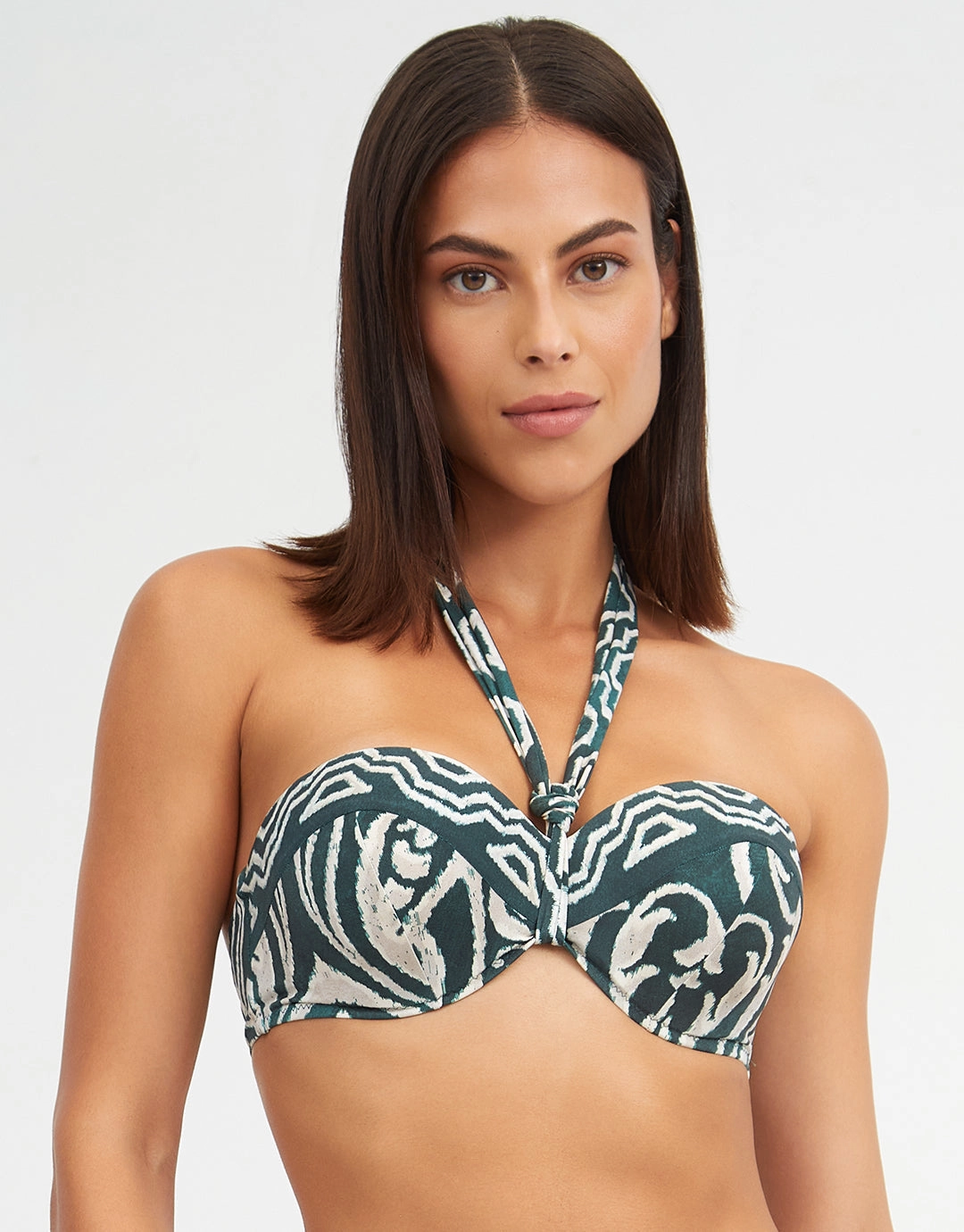 Valeria Bandeau Bikini Top