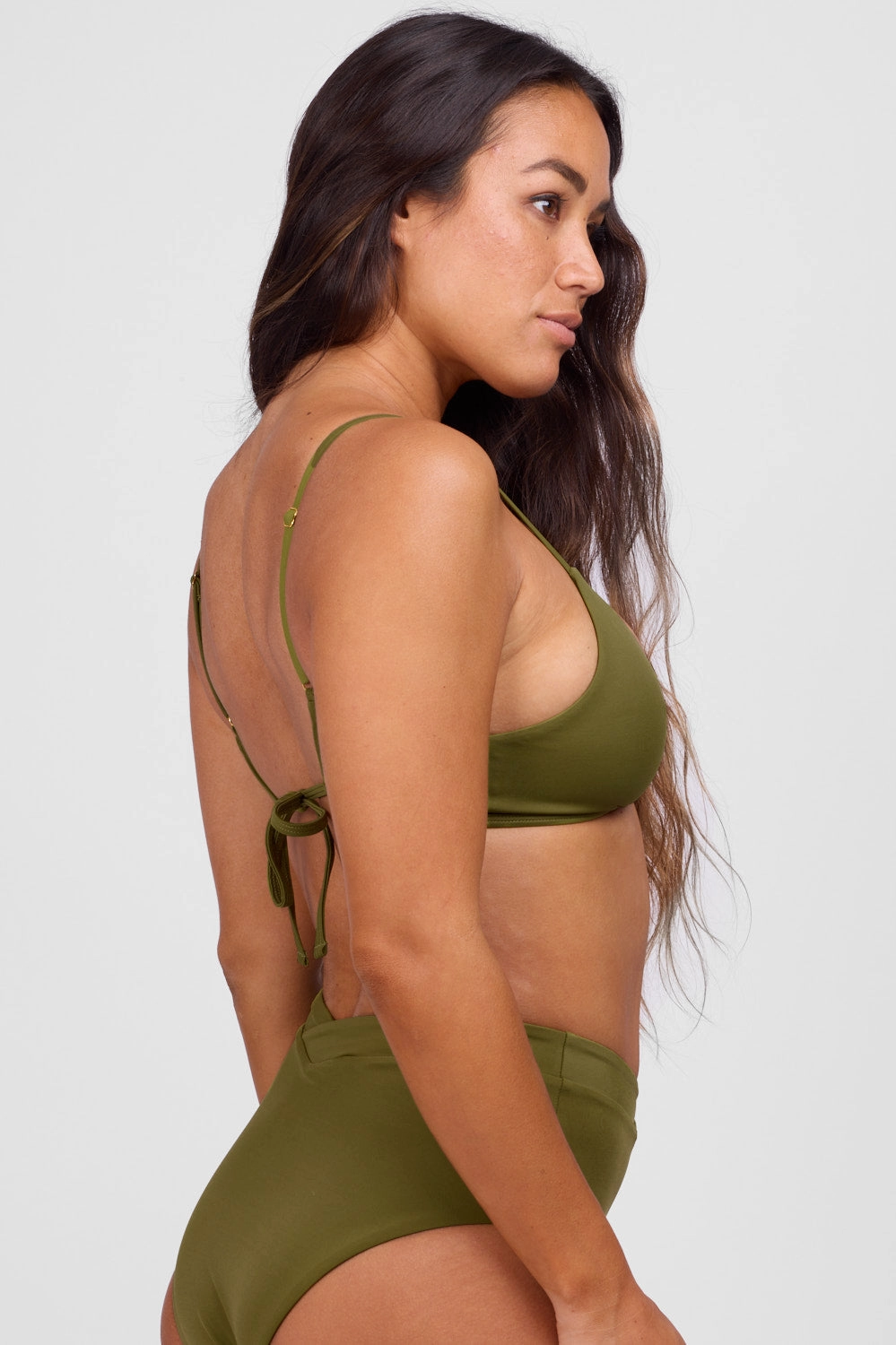 Vera Bikini Top - Kelp