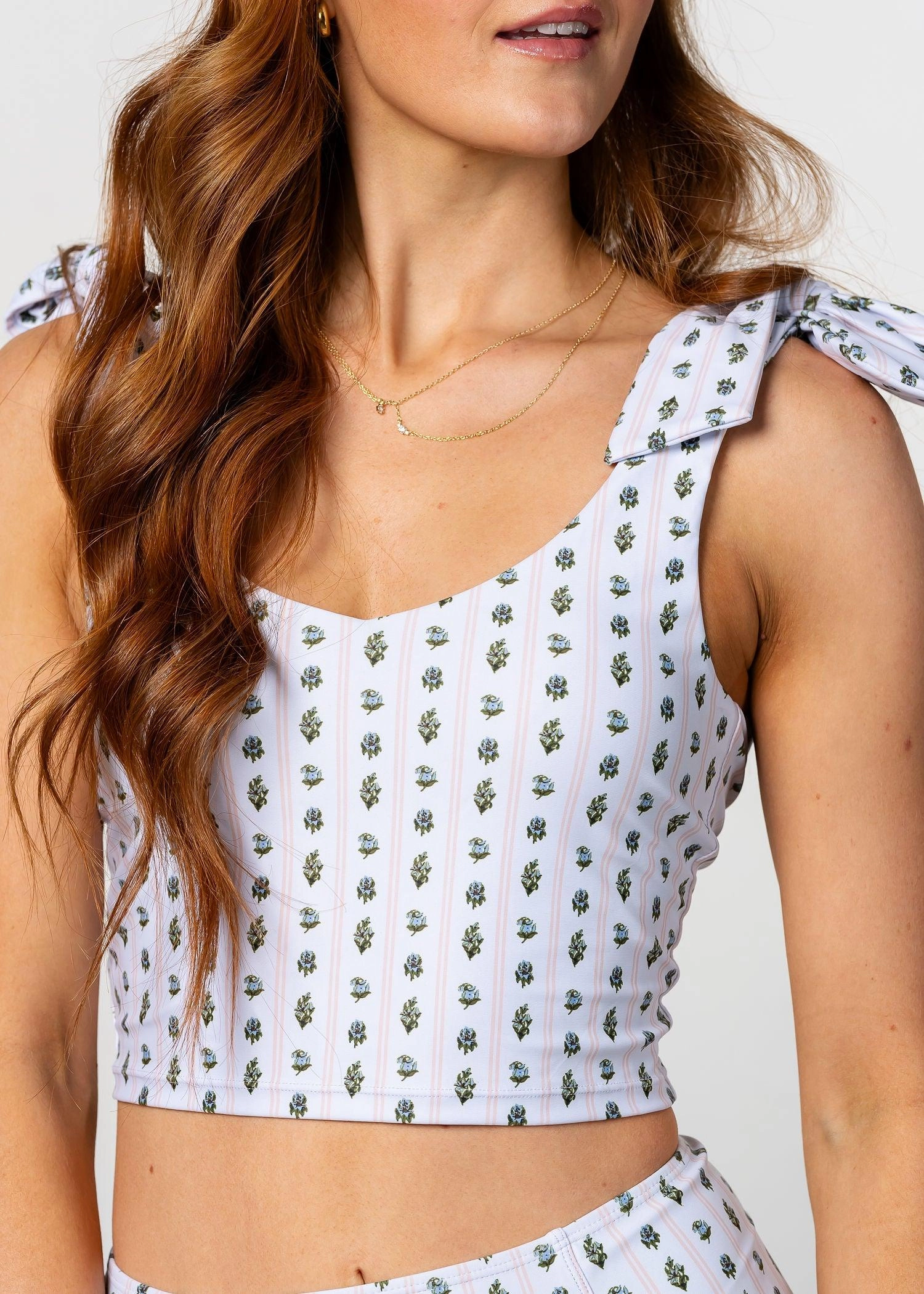Vintage Blooms | Knot Top