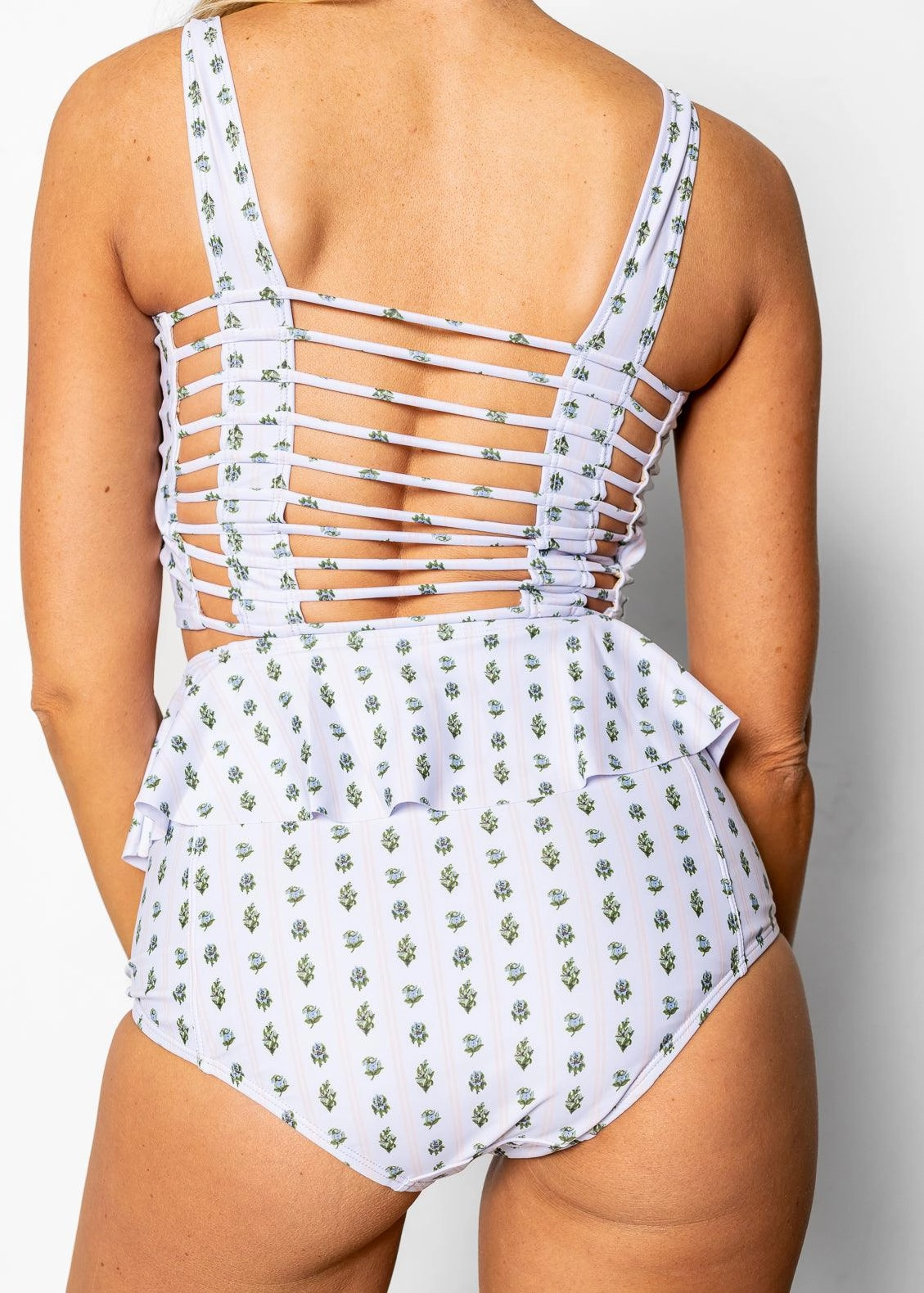 Vintage Blooms | Peplum Bottoms