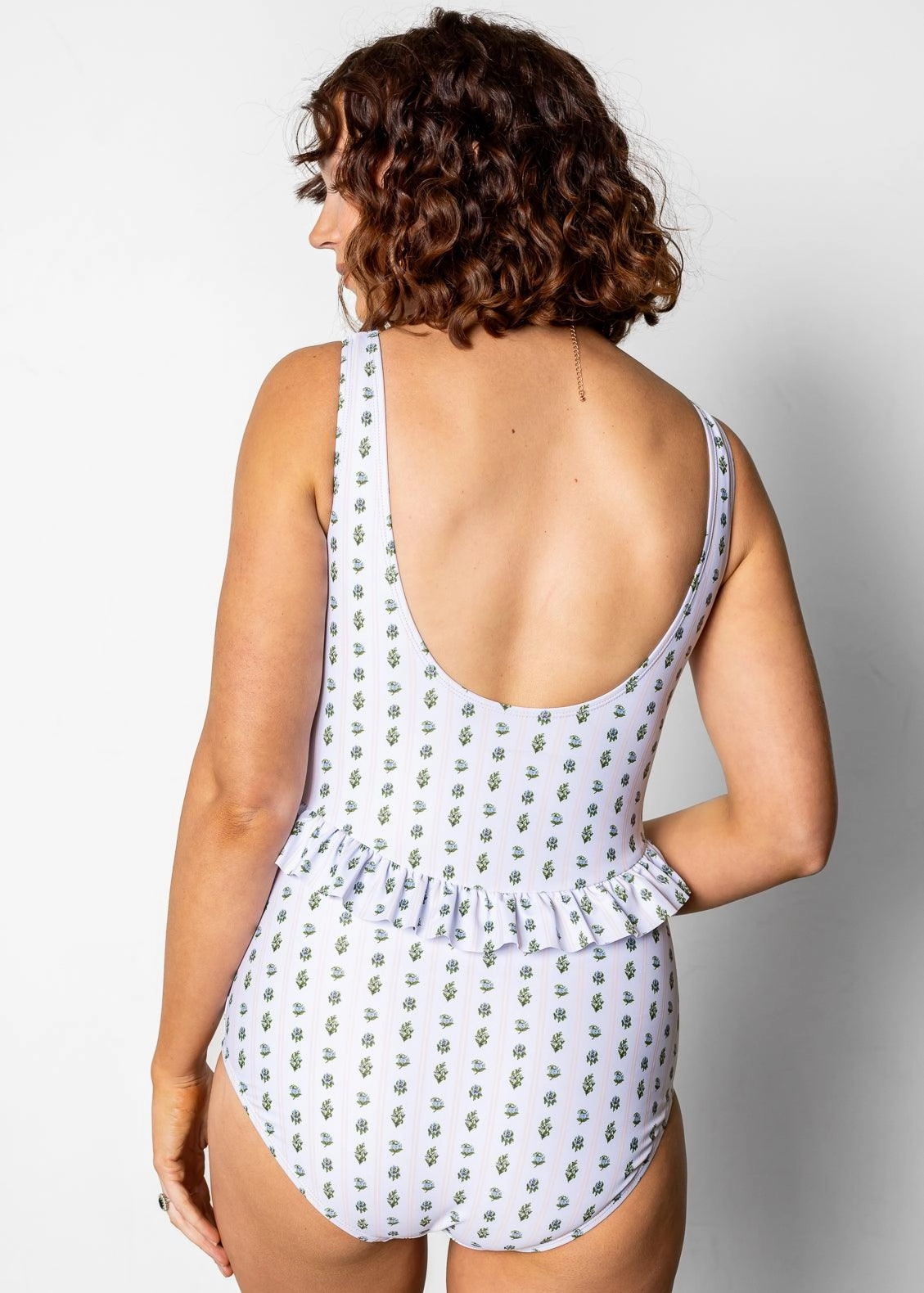 Vintage Blooms | Skirted One-Piece