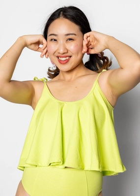 Waffled Glow Green | Swing Top