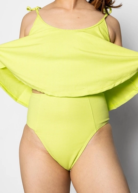 Waffled Glow Green | Up High Bottoms