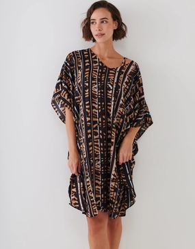 Wild Noblesse Tunic - Black Nougat