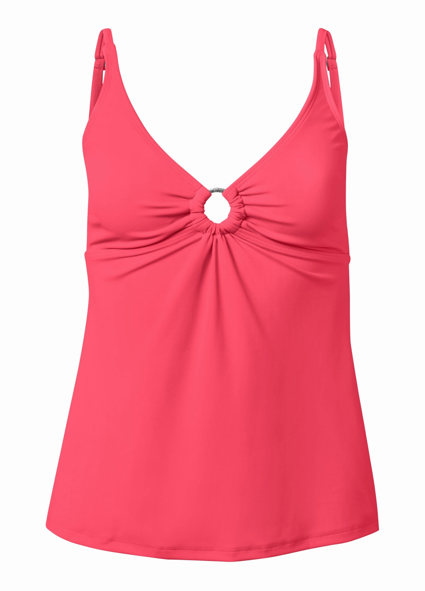 Willow Ring Tankini Top - Sunset Pink