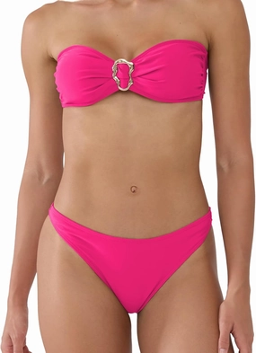 Women's Bandeau Strapless Bikini Sets Sexy Brazilian Swimsuits 2 Pieces