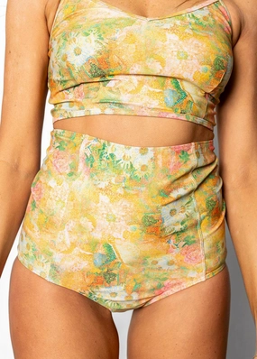Wonderland Floral | Extended High-Waisted Bottoms