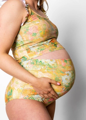 Wonderland Floral | Maternity Bottoms