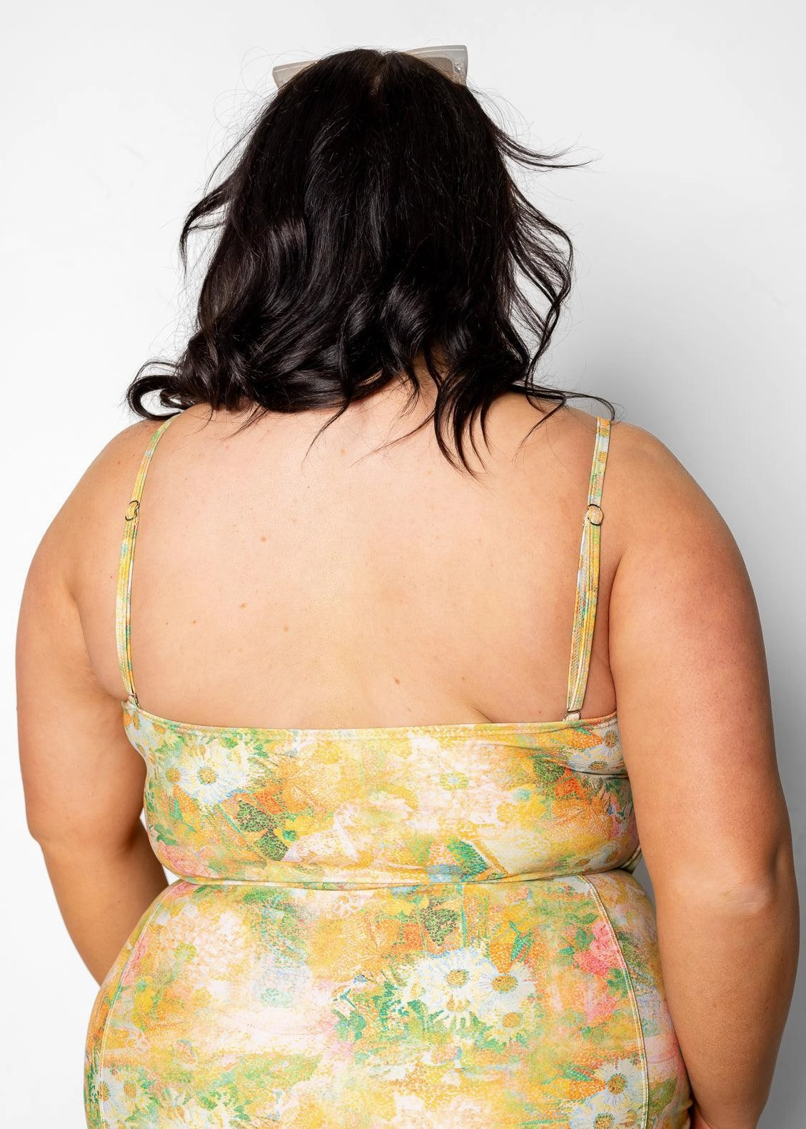 Wonderland Floral | Oversized Ruffle Top