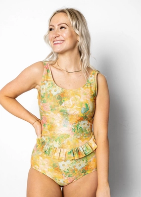 Wonderland Floral | Skirted One-Piece