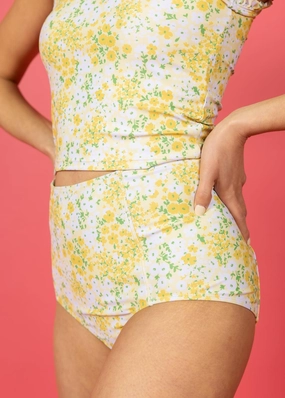 Yellow Meadow | High-Waisted Bottoms