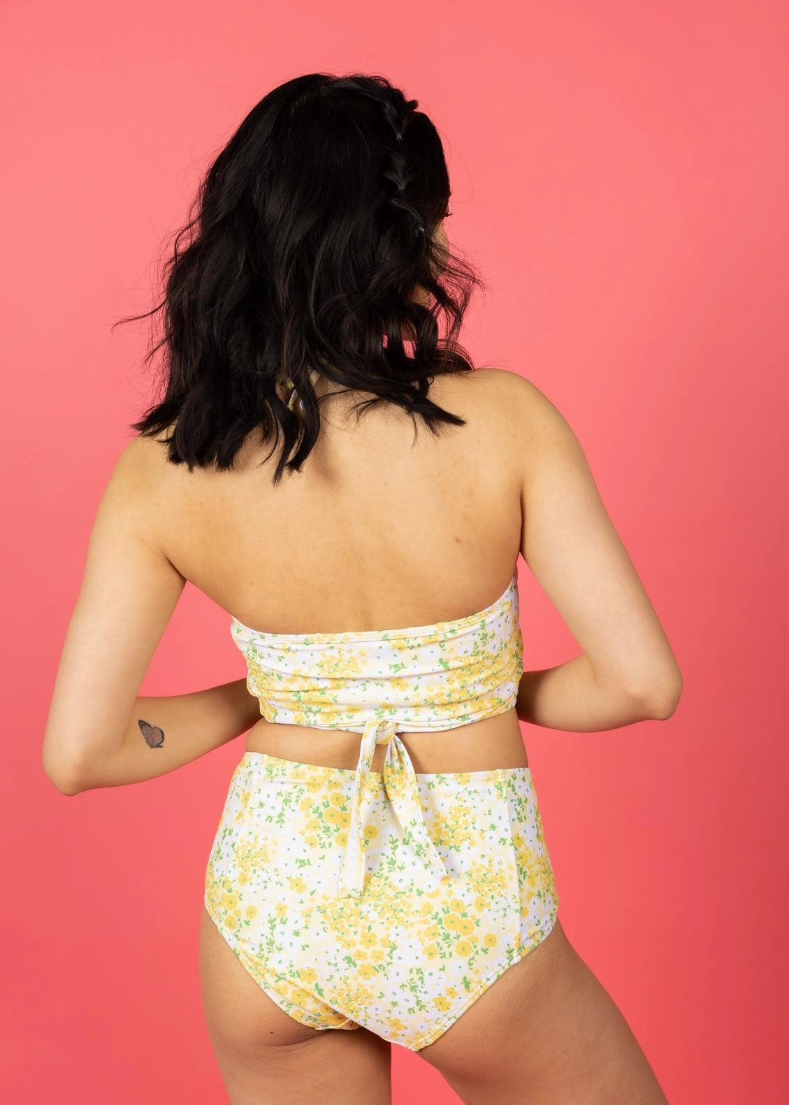 Yellow Meadow | Tied-Up Top