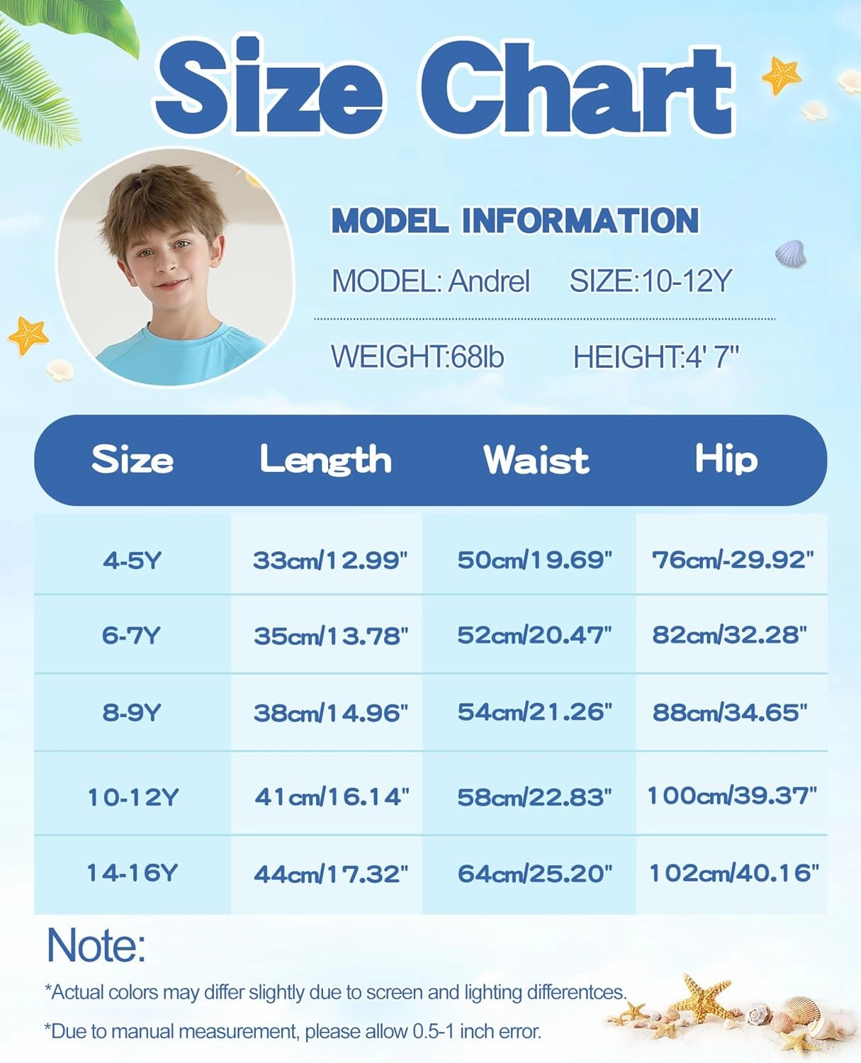 Youth Boys Swim Trunks with Compression Liner Swim Shorts Quick Dry Swimming Trunks Teen Kids Swimsuit Board Shorts
