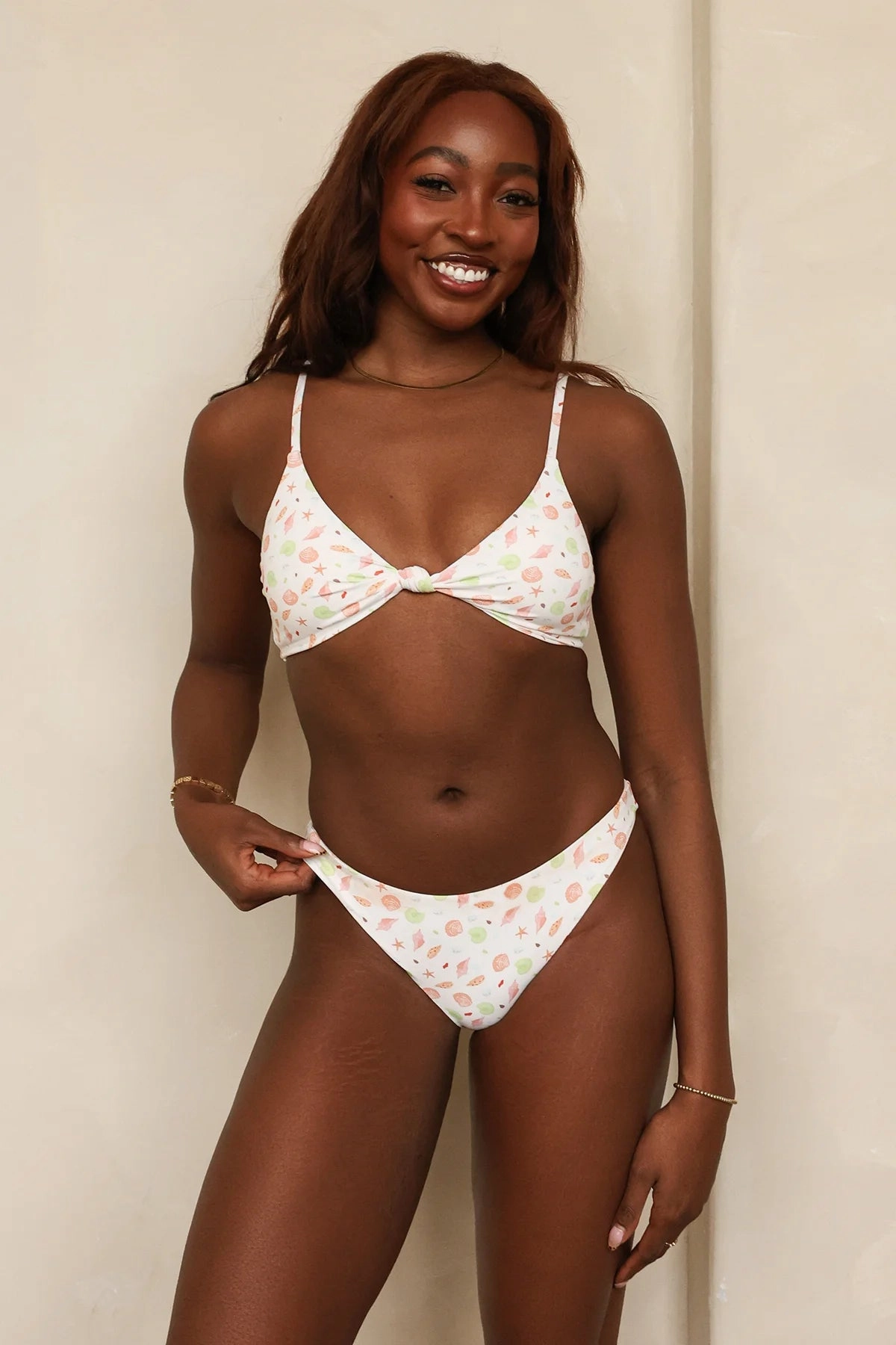 Zen Knotted Triangle Bikini Top