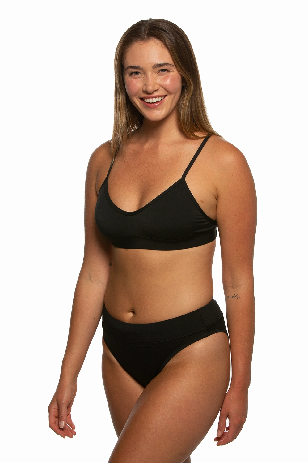 Zoe Bikini Bottom - Black